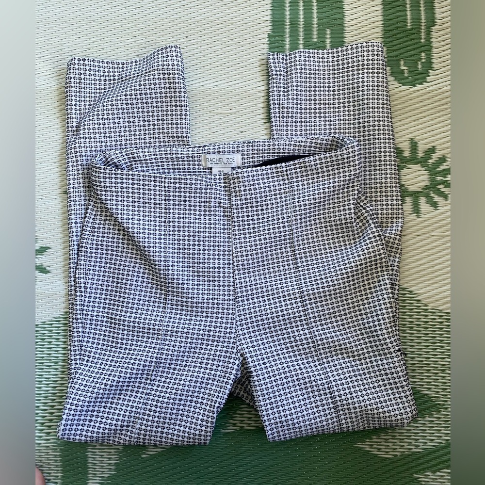 Rachel Zoe Patterned Cropped Pants